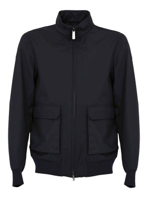 HERNO: ボンバージャケット - ボンバージャケット - ブルー