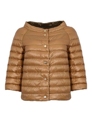 HERNO: padded jackets - Reversible Down Jacket with Sleeves