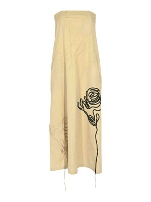 LIVIANA CONTI: Vestidos media pierna - Vestido Midi - Rosado