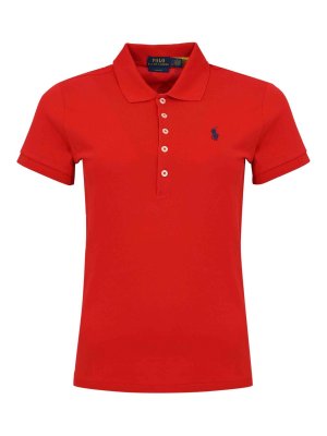 POLO RALPH LAUREN: Poloshirts - Poloshirt - Rot