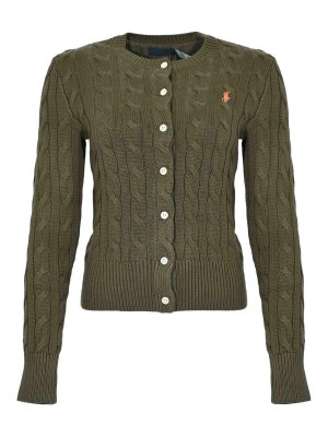 POLO RALPH LAUREN: Cardigans - Cardigan - Vert