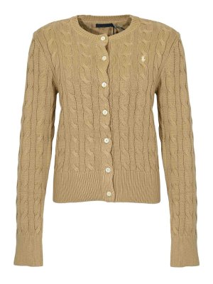 POLO RALPH LAUREN: cardigans - Cable-Knit Cardigan