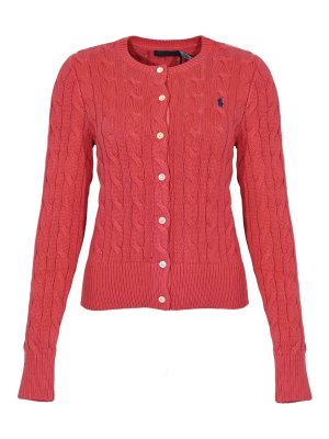 POLO RALPH LAUREN: Cardigans - Cardigan - Rouge