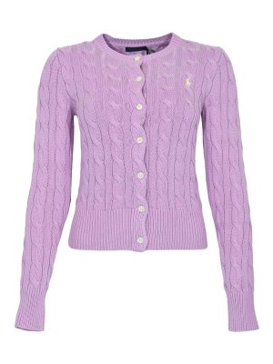 POLO RALPH LAUREN: Cardigans - Cardigan - Violet