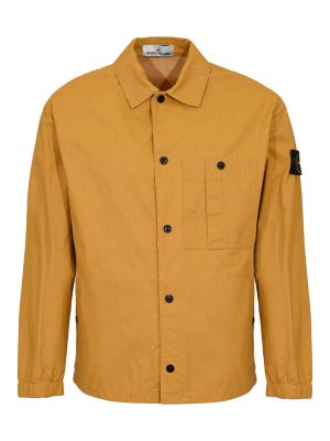 STONE ISLAND: cappotti al ginocchio - Giubbotto Overshirt