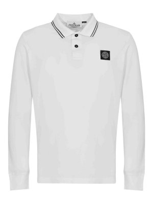STONE ISLAND: Polos  - Polo - Blanc