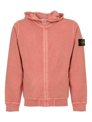 STONE ISLAND: Sudaderas y suéteres - Sudadera - Rosado
