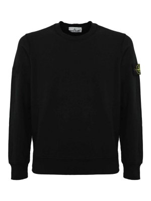 STONE ISLAND: スウェット＆セーター - スウェットシャツ/セーター - 黒