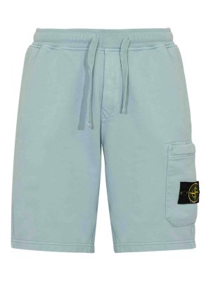 STONE ISLAND: Shorts - Shorts - Azul