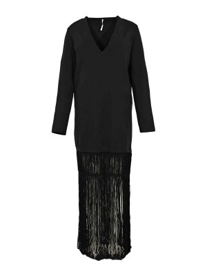 LIVIANA CONTI: イブニングドレス - イブニングドレス - 黒