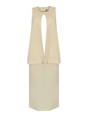 LIVIANA CONTI: Robe longueur genou - Robe Au Genou - Gris