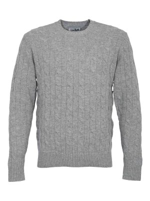 MC2 SAINT BARTH: Strickpullover mit Rundhalsausschnitt - Rundhalspullover - Bunt