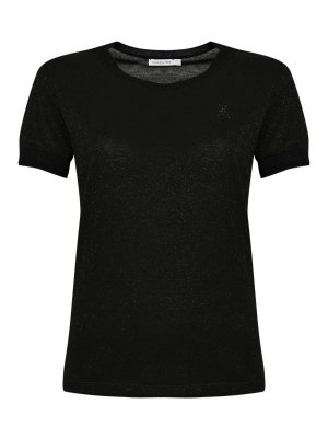PATRIZIA PEPE: Camisetas - Camiseta - Negro