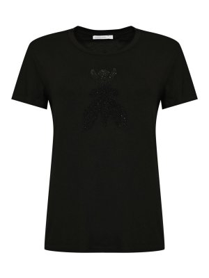 PATRIZIA PEPE: Camisetas - Camiseta - Negro