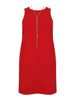 TWINSET: ショートドレス - ショートドレス - 赤