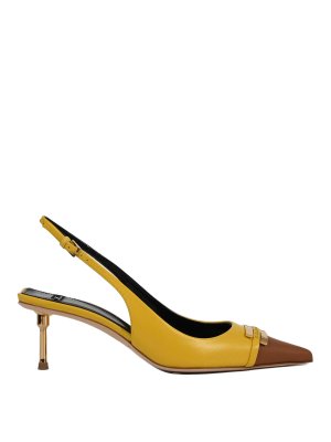 ELISABETTA FRANCHI: sandals - Two-tone slingback
