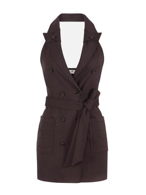 ELISABETTA FRANCHI: knee length dresses - Dress