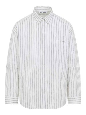 Acne Studios: shirts - Double Sleeve Shirt