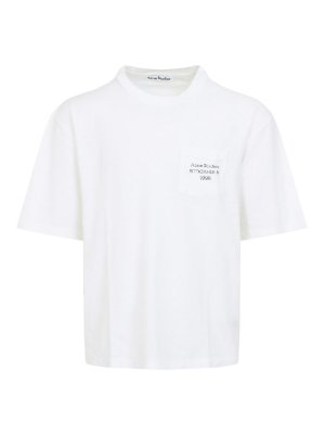 Acne Studios: t-shirts - Cotton T-Shirt
