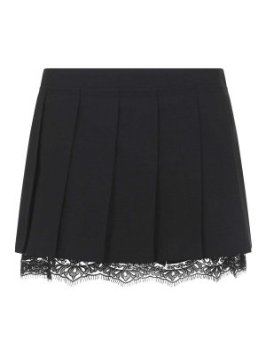 Acne Studios: minigonne - Minigonna in lana