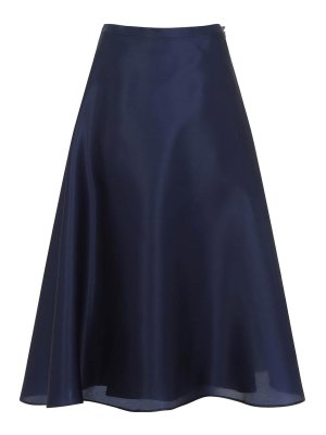 ALBERTA FERRETTI: Jupes midi et au genou - Jupe Midi - Bleu