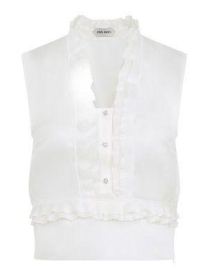 ALBERTA FERRETTI: トップス＆タンクトップ - トップ/タンクトップ - クリーム