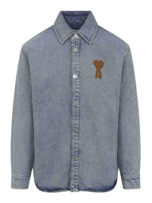 AMI PARIS: シャツ - シャツ - ライトベージュ