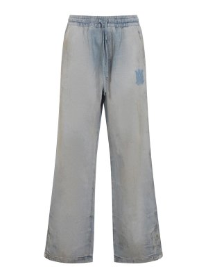 AMIRI: Jeans Rectos - Vaqueros Rectos - Lavado Medio