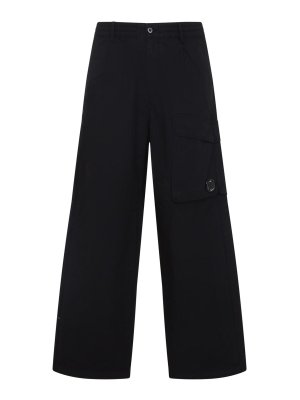 C.P. COMPANY: カジュアルトラウザー - カジュアルパンツ - 黒