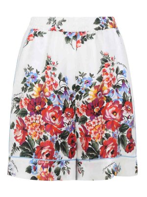 DOLCE & GABBANA: Pantalons casual - Pantalons Décontractés - Blanc