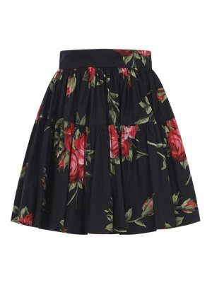 DOLCE & GABBANA: minigonne - Minigonna Dolce & Gabbana in cotone