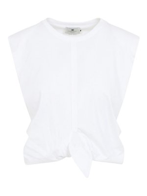 ELISABETTA FRANCHI: T-shirts - T-Shirt - Blanc