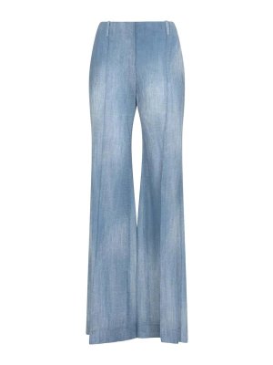 ERMANNO SCERVINO: Pantalons casual - Pantalons Décontractés - Bleu