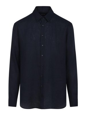 GIORGIO ARMANI: シャツ - シャツ - ライトブルー