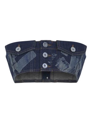 JEAN PAUL GAULTIER: Tops y camisetas sin mangas - Top - Multicolor