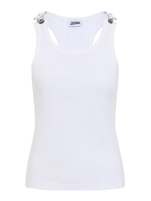 JEAN PAUL GAULTIER: Tops y camisetas sin mangas - Top - Blanco