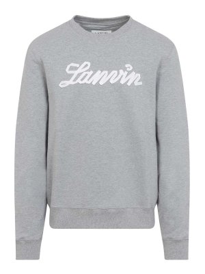 LANVIN: Sweatshirts und Pullover - Sweatshirt - Grau