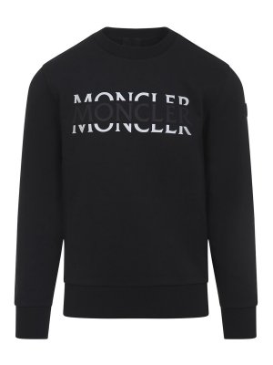 MONCLER: スウェット＆セーター - スウェットシャツ/セーター - 黒
