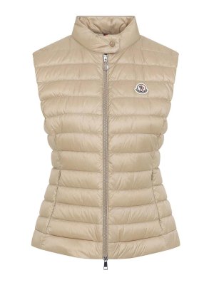 MONCLER: Westen - Weste - Beige