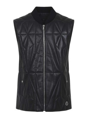 MONCLER: ベスト - ベスト - 黒