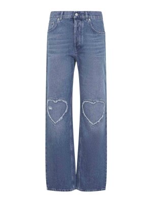 MOSCHINO: Jeans Rectos - Vaqueros Rectos - Azul