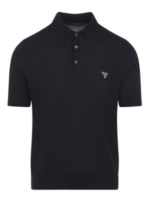 PRADA: polo shirts - Knit Polo