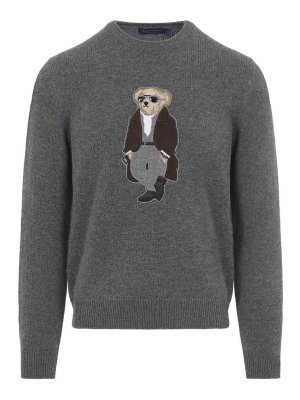RALPH LAUREN: crew necks - Bear Pullover