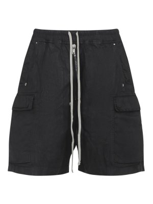 RICK OWENS: トラウザーショーツ - ショートパンツ - 黒