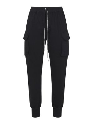 RICK OWENS: カジュアルトラウザー - カジュアルパンツ - 黒