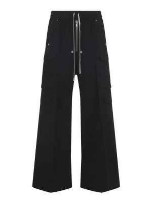 RICK OWENS: ベルボトムジーンズ - フレアジーンズ - 黒