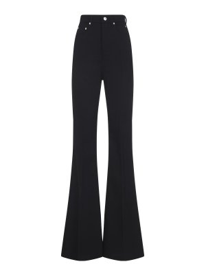 RICK OWENS: Bootcut - Bootcut Jeans - Schwarz