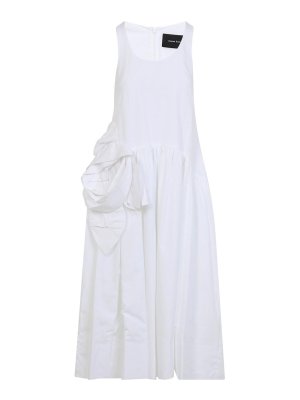 SIMONE ROCHA: knee length dresses - Rosette Tapered Dress