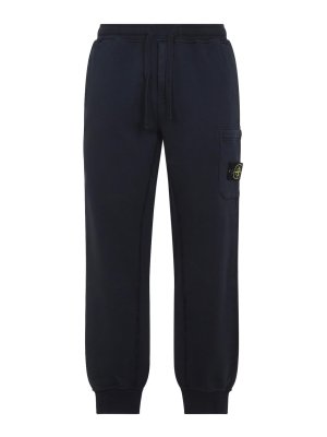 STONE ISLAND: pantaloni casual - Pantaloni di cotone