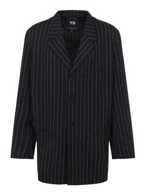 Y-3: Vestes casuals - Veste Casual - Noir